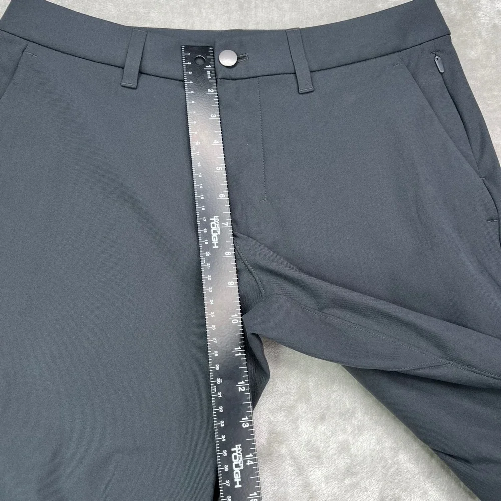 Lululemon Commission Slim-Fit Pants Mens 31 Grey Solid Performance Trousers